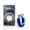 Silicone Cock Ring Blue Camouflage Silicone Cock Ring Blue Camouflage