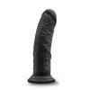 8 in. Realistic Silicone Dildo Black 8 in. Realistic Silicone Dildo Black