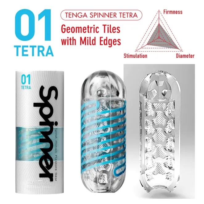 TENGA Spinner Tetra Textured Male Masturbator