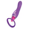 Her Ultimate Pleasure Silicone Dual-Ended Licking & Suction Vibrator Her Ultimate Pleasure Silicone Dual-Ended Licking & Suction Vibrator
