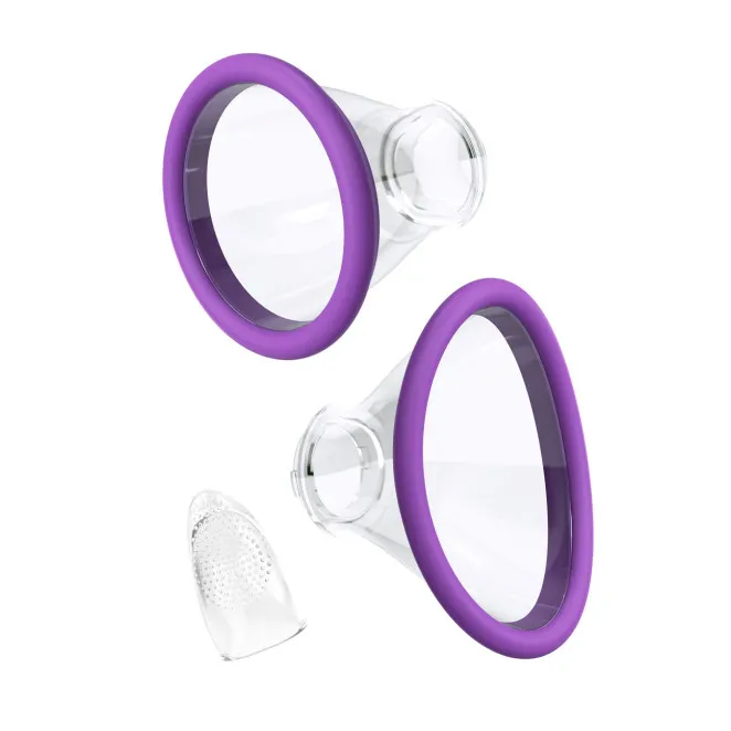 Her Ultimate Pleasure Silicone Dual-Ended Licking & Suction Vibrator
