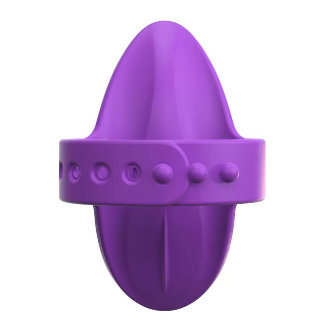 Her Finger Vibe Adjustable Silicone Vibrator Purple