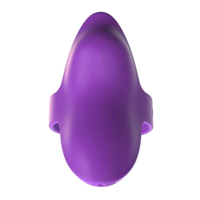 Her Finger Vibe Adjustable Silicone Vibrator Purple