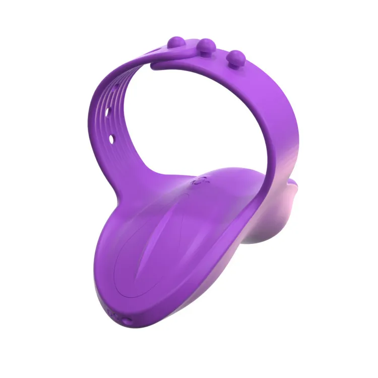 Her Finger Vibe Adjustable Silicone Vibrator Purple Her Finger Vibe Adjustable Silicone Vibrator Purple