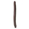 16 in. Double Dildo Brown 16 in. Double Dildo Brown