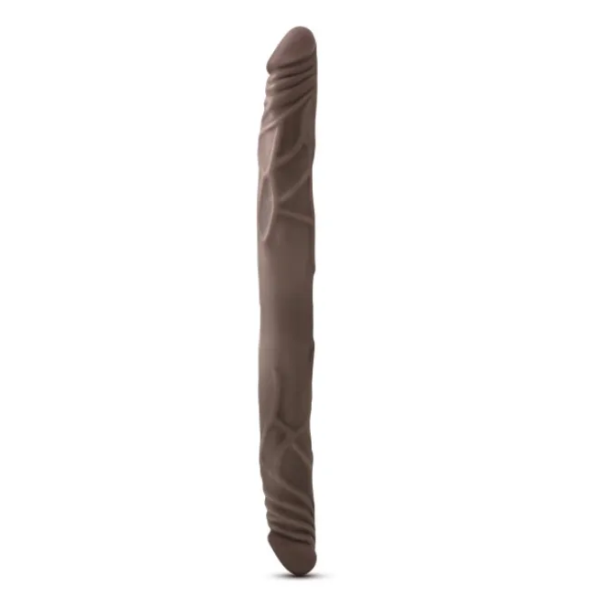 14 Inch Double Ended Dildo Brown
