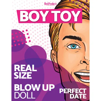 Boy Toy Inflatable Male Sex Doll with 3 Pleasure Holes & Repair Kit