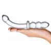 8 in. Ribbed G-Spot Glass Dildo 8 in. Ribbed G-Spot Glass Dildo