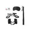 Ouch! 6-Piece Bed Post Bindings Restraint Kit With Accessories Black