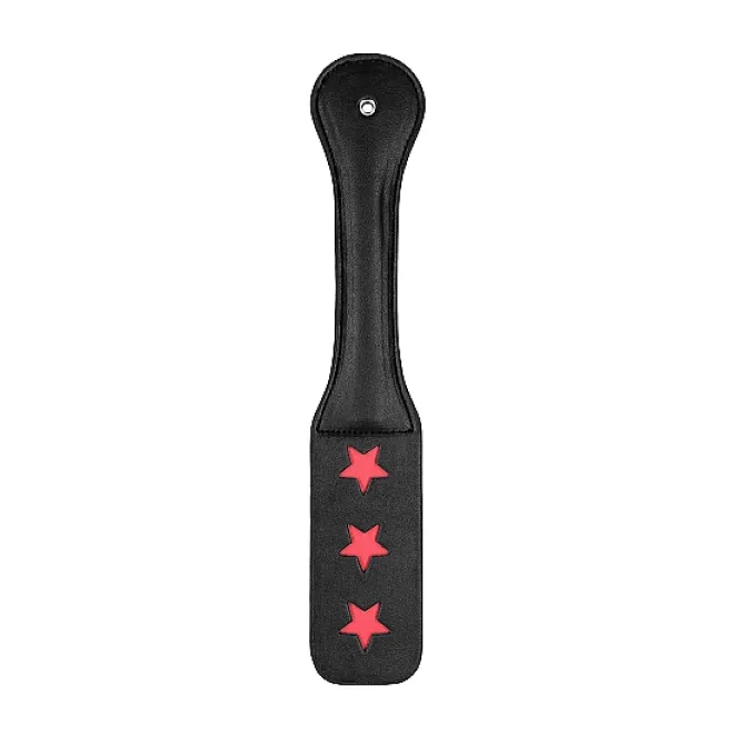 Ouch! Star Pattern Paddle Black