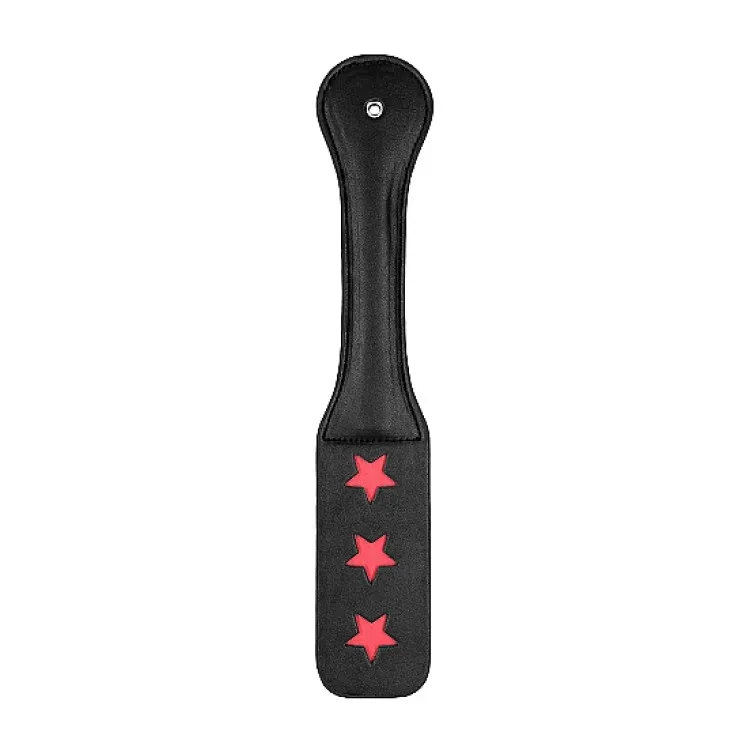 Ouch! Star Pattern Paddle Black Ouch! Star Pattern Paddle Black