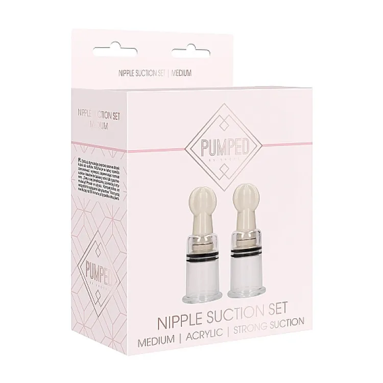 Nipple Suction Set Rose Medium Nipple Suction Set Rose Medium