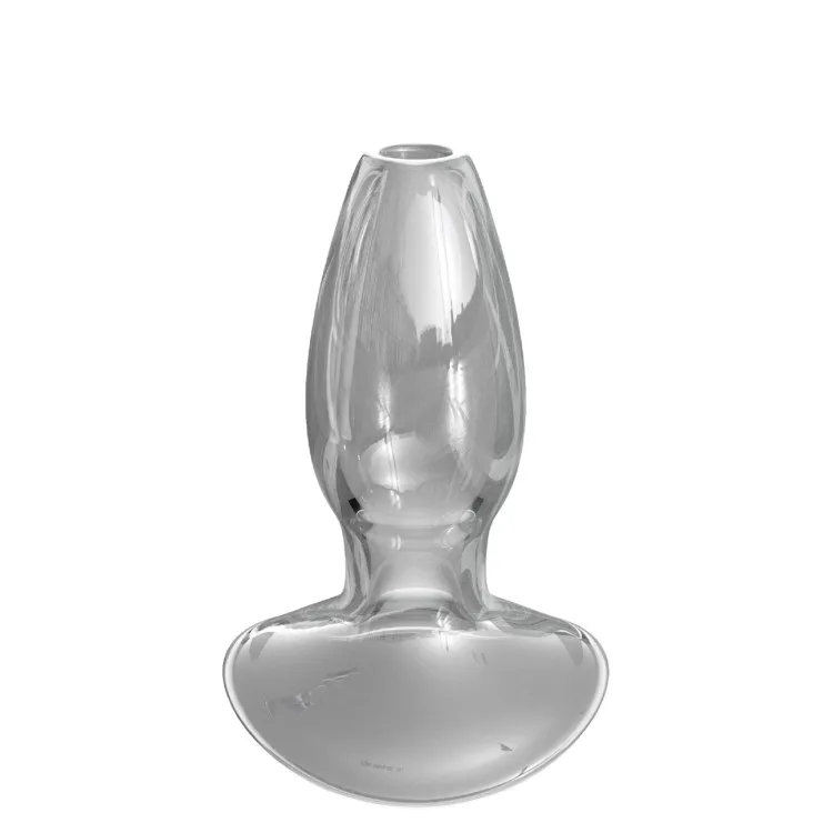 Anal Fantasy Elite Collection Beginner's Anal Gaper Glass Tunnel Butt Plug Clear Anal Fantasy Elite Collection Beginner's Anal Gaper Glass Tunnel Butt Plug Clear
