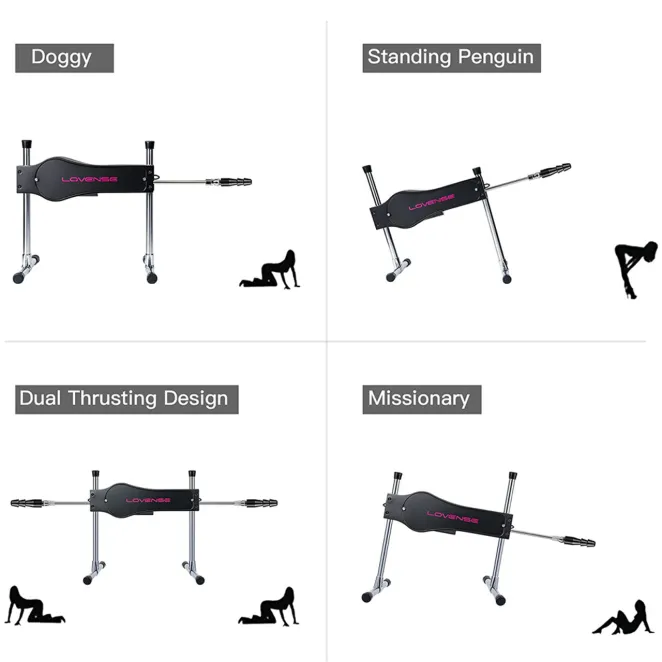 Lovense Bluetooth App-Compatible Sex Machine (80830) | SlipDix.com