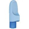 Silicone Finger Vibrator with 10 Speeds Blue