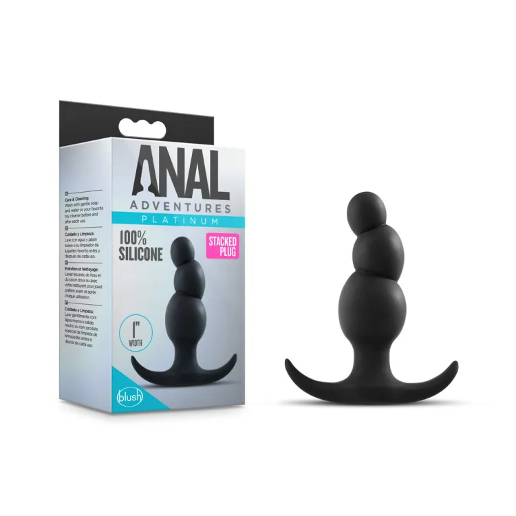 Anal Silicone Stacked Butt Plug Anal Silicone Stacked Butt Plug