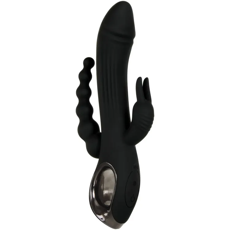 Triple Stimulation Dual Entry Rabbit Vibrator Triple Stimulation Dual Entry Rabbit Vibrator