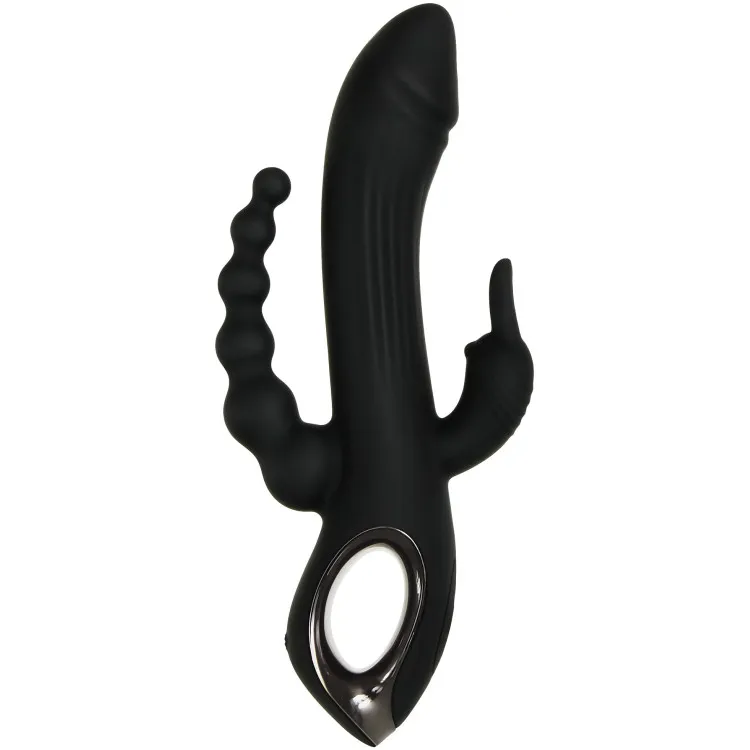 Triple Stimulation Dual Entry Rabbit Vibrator Triple Stimulation Dual Entry Rabbit Vibrator