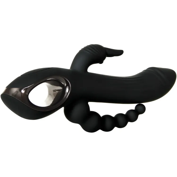 Triple Stimulation Dual Entry Rabbit Vibrator Triple Stimulation Dual Entry Rabbit Vibrator