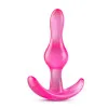 Anal Curvy Butt Plug Pink Anal Curvy Butt Plug Pink