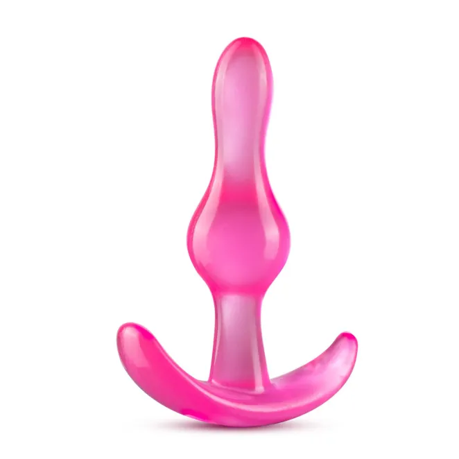 Anal Curvy Butt Plug Pink