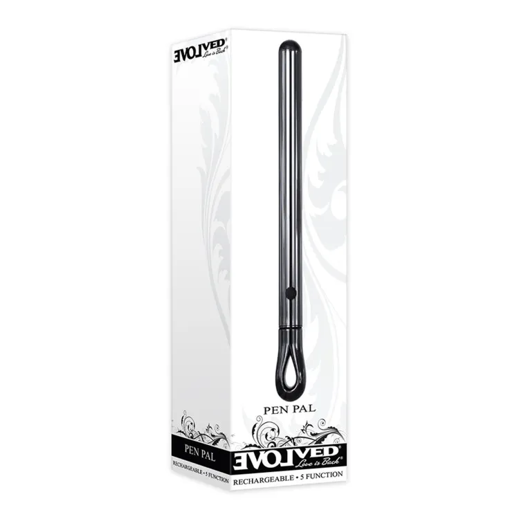 Metal Pen Vibrator with Discreet Design Metal Pen Vibrator with Discreet Design