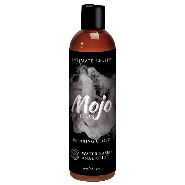 Intimate Earth Mojo Relaxing Clove Water Based Anal Glide 4 oz. Intimate Earth Mojo Relaxing Clove Water Based Anal Glide 4 oz.