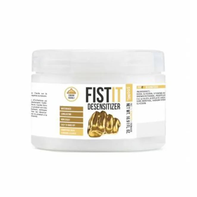 Fist It Numbing Water-Based Anal Numbing Lubricant 17 oz.