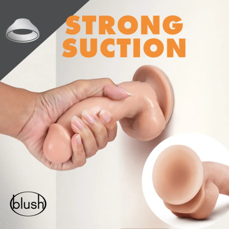 7 in. Gyrating and Vibrating Realistic Dildo with Balls 7 in. Gyrating and Vibrating Realistic Dildo with Balls