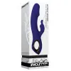 Bunny Buddy Silicone Dual Vibrator with Ring Handle Bunny Buddy Silicone Dual Vibrator with Ring Handle