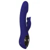 Bunny Buddy Silicone Dual Vibrator with Ring Handle Bunny Buddy Silicone Dual Vibrator with Ring Handle