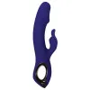 Bunny Buddy Silicone Dual Vibrator with Ring Handle Bunny Buddy Silicone Dual Vibrator with Ring Handle