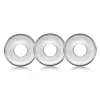 Oxballs Ringer Cock Ring 3-Pack Of Do-Nut-1 Small Clear Oxballs Ringer Cock Ring 3-Pack Of Do-Nut-1 Small Clear