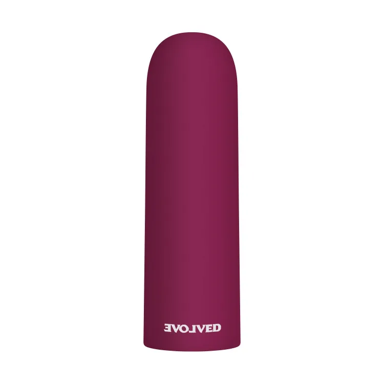 Thick Bullet Vibrator with 9 Speeds Burgundy Thick Bullet Vibrator with 9 Speeds Burgundy