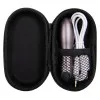 Metal Bullet Vibrator with Travel Case Gunmetal