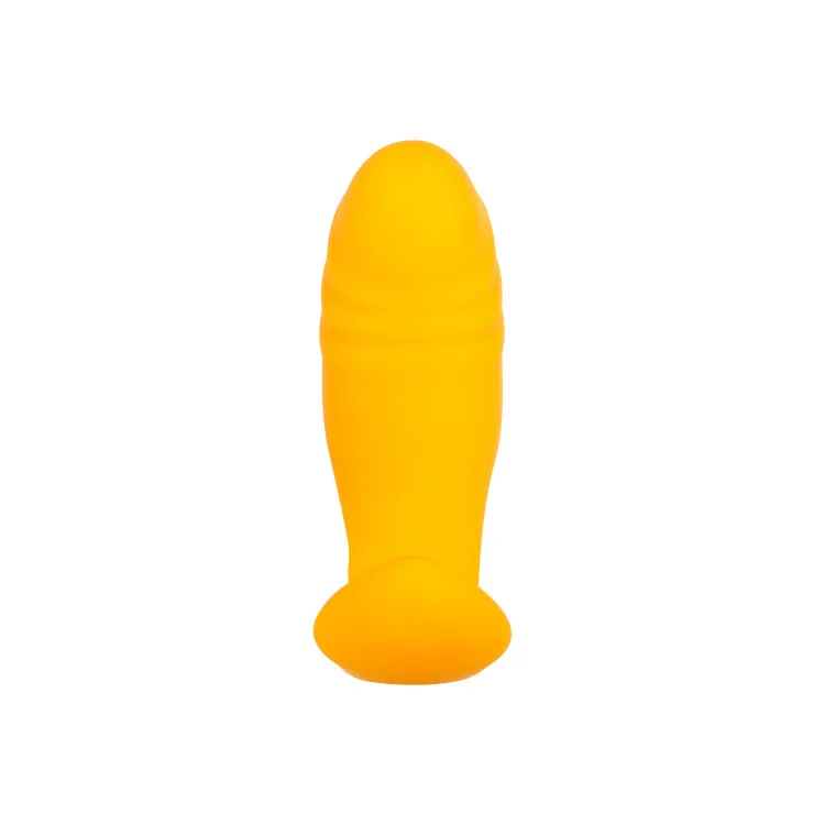 Silicone G-Spot & Prostate Massager with Remote Creamsicle Silicone G-Spot & Prostate Massager with Remote Creamsicle