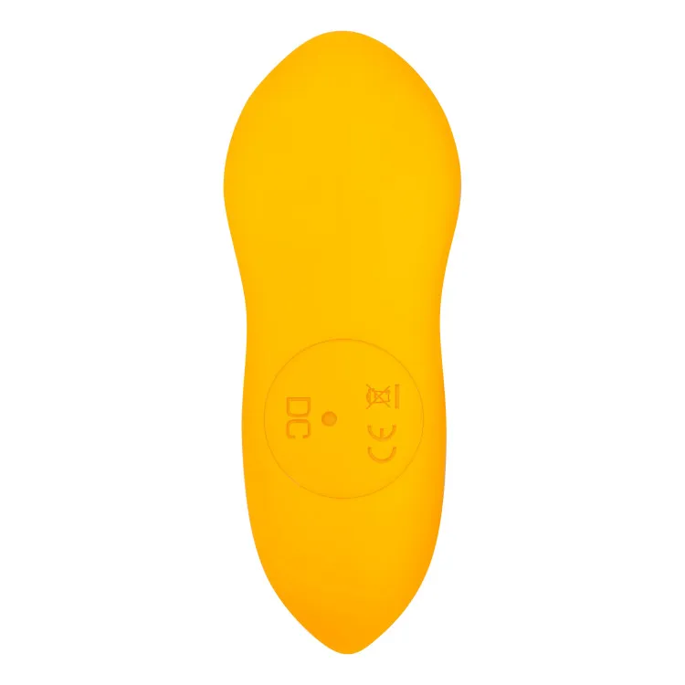 Silicone G-Spot & Prostate Massager with Remote Creamsicle Silicone G-Spot & Prostate Massager with Remote Creamsicle