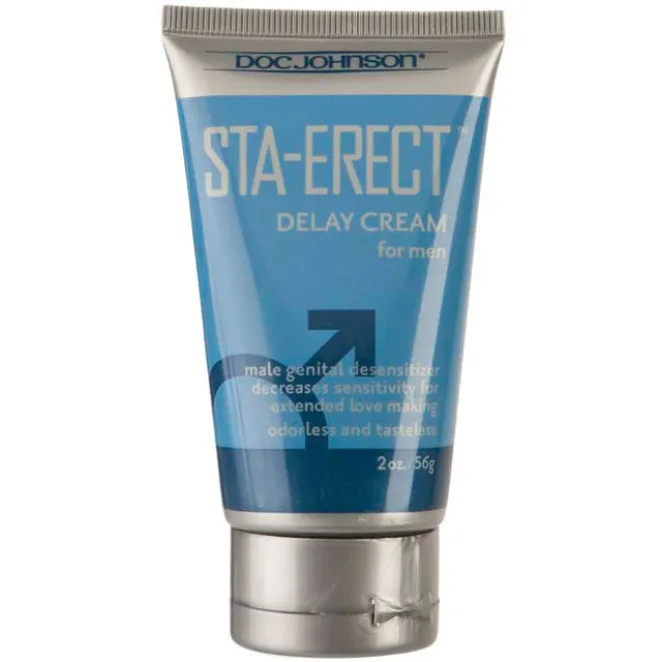Doc Johnson Sta-Erect Delay Cream 1.9 oz.