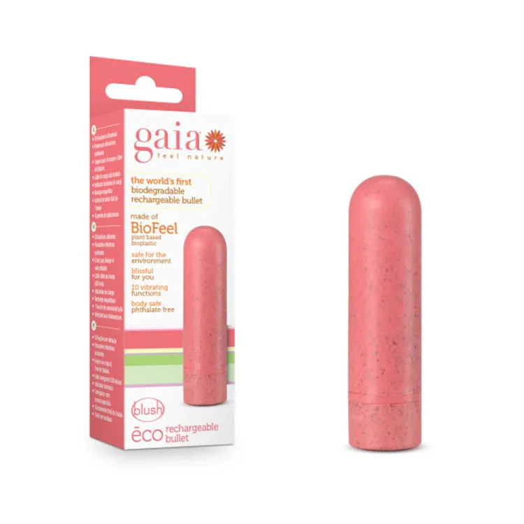 Gaia Eco Bullet Vibrator Light Pink Gaia Eco Bullet Vibrator Light Pink