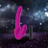 9.5 in. "Estella" Silicone Vibrating Strapless Dildo 9.5 in. "Estella" Silicone Vibrating Strapless Dildo