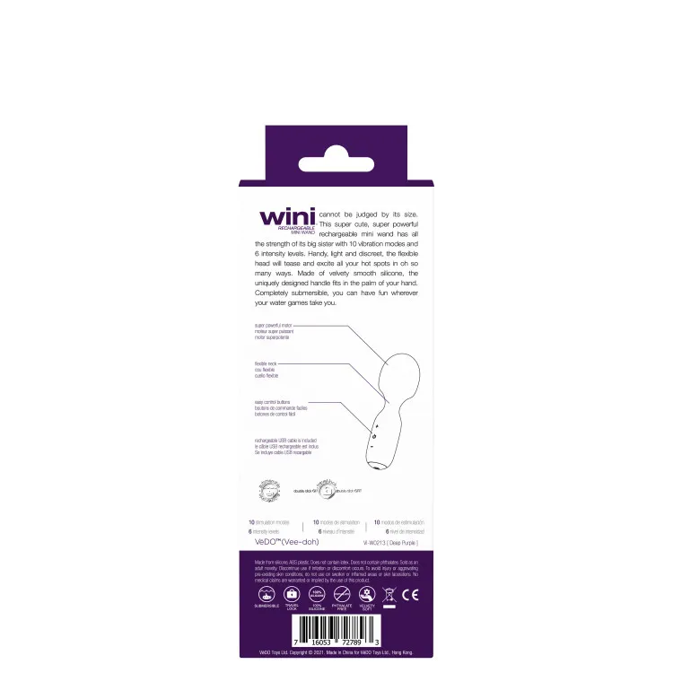 VeDO Wini Mini Wand Purple VeDO Wini Mini Wand Purple