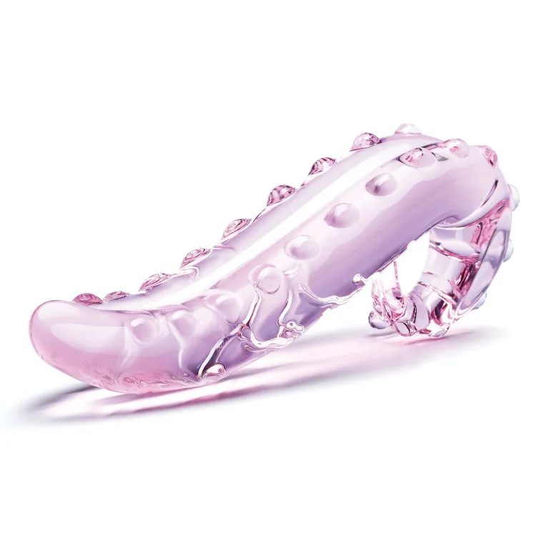 6 in. Glass Tentacle Dildo Pink 6 in. Glass Tentacle Dildo Pink