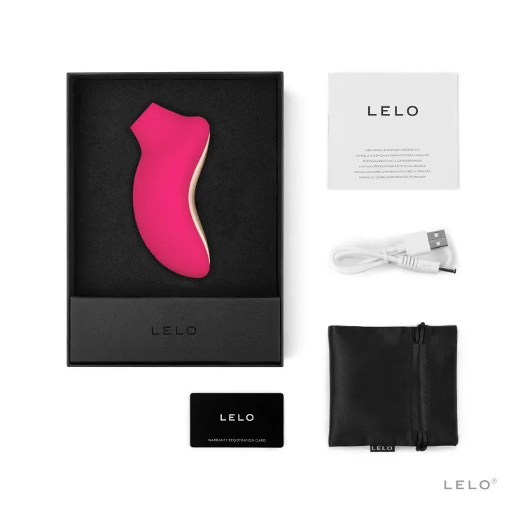 LELO SONA 2 Cruise Clitoral Stimulator Cerise