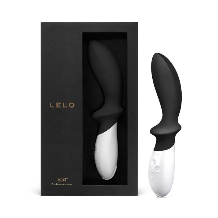 LELO LOKI Prostate Vibrator Obsidian Black LELO LOKI Prostate Vibrator Obsidian Black