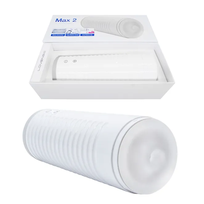 Lovense Max 2 Bluetooth App-Controlled Vibrating and Suction Masturbator