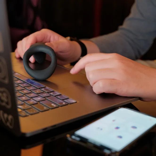 Lovense Diamo Bluetooth Remote-Controlled Vibrating Cockring