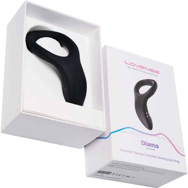Lovense Diamo Bluetooth Remote-Controlled Vibrating Cockring Lovense Diamo Bluetooth Remote-Controlled Vibrating Cockring