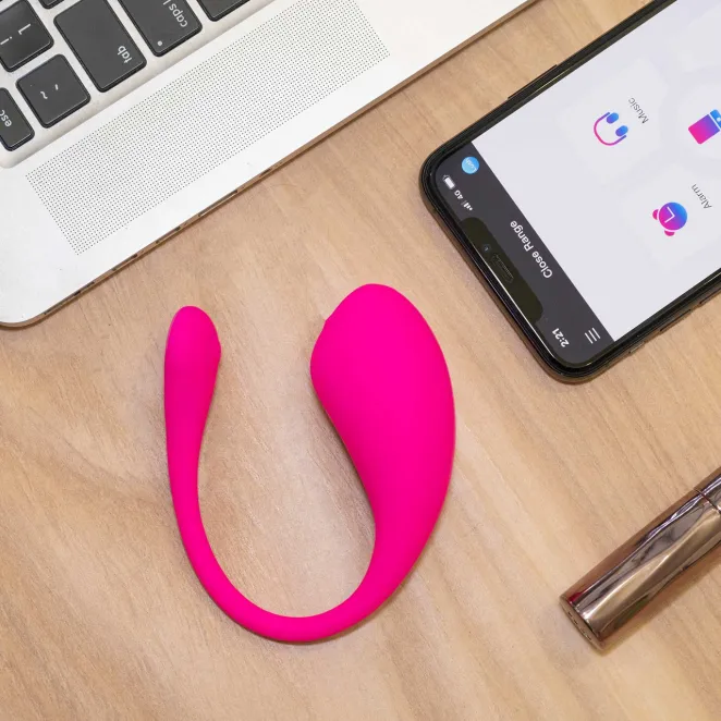Lovense Lush 3 Bluetooth Remote-Controlled Egg Vibrator