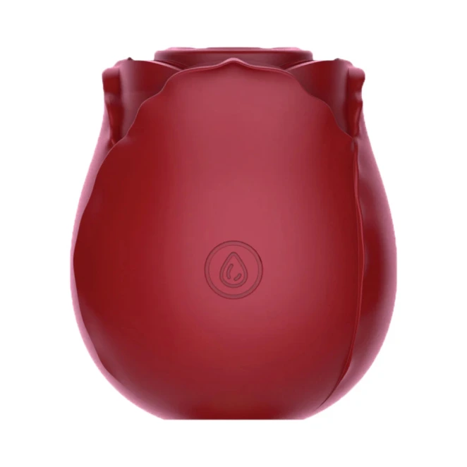 inBloom Rosales Sucking Rose Clit Vibrator Red