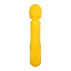 Yellow Silicone Wand Vibrator with Turbo Boost Yellow Silicone Wand Vibrator with Turbo Boost